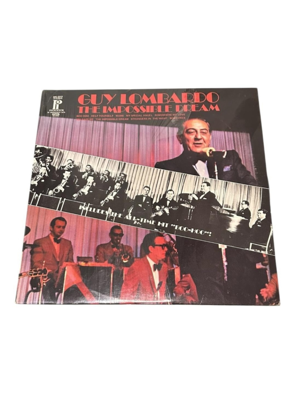 Vintage Guy Lombardo Vinyl LP Impossible Dream Pickwick Big Band Black Canada